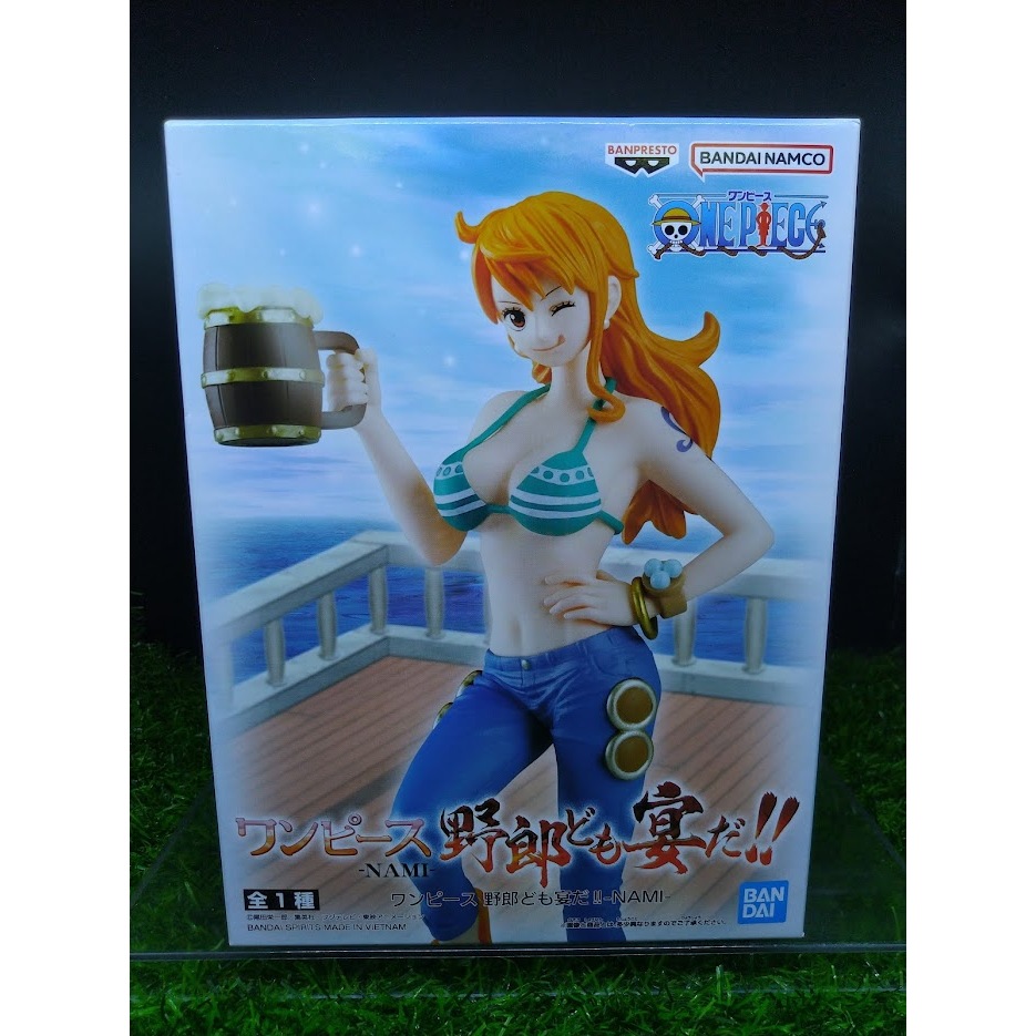 (ของแท้) วันพีช นามิ Nami - One Piece It's Banquet Banpresto Figure