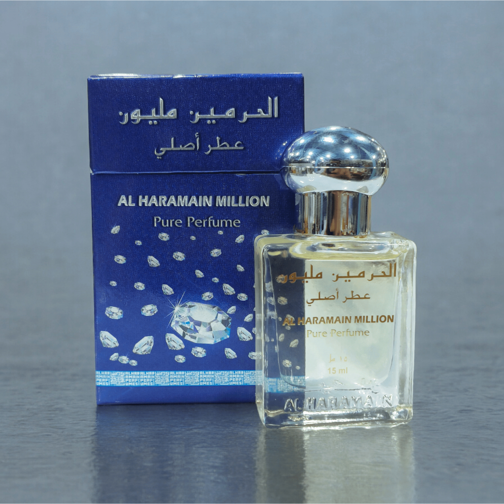น้ำหอมอาหรับเเบรนด์ Al haramain perfume  Million  แท้ 100% ขนาด 15ml made in U.A.E