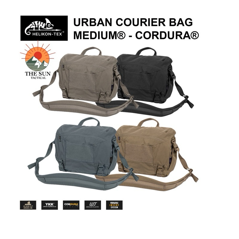 กระเป๋าสะพาย ใส่เอกสาร Helikon-Tex รุ่น URBAN COURIER BAG MEDIUM