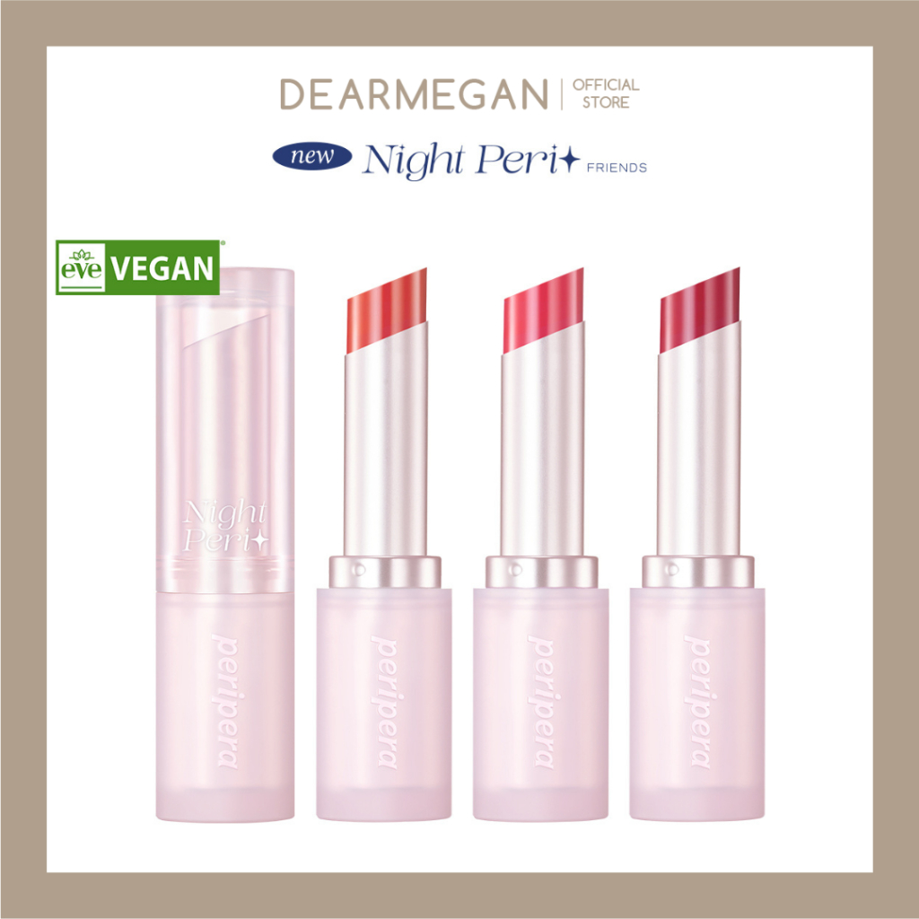 PERIPERA INK MOOD GLOWY BALM ลิปบาร์ม [Night Peri Friends Collection]