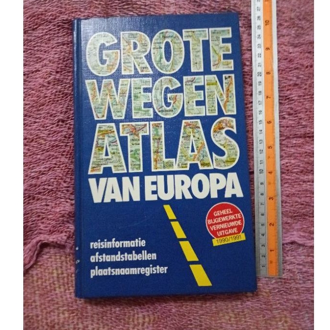 GROTE WEGAN ATLAS  VAN EUROPA