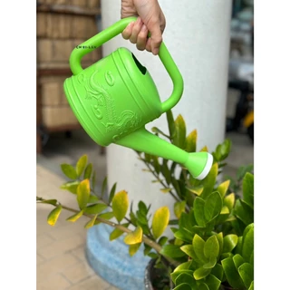 บัวรดน้ำ บัว07 ตรามังกรสีเขียว [ใหม่ล่าสุด] คุณภาพพรีเมี่ยม ไม่รั่วซึม ส่งตรงจากโรงงาน สต๊อกเยอะ (Watering Plastic Pot)