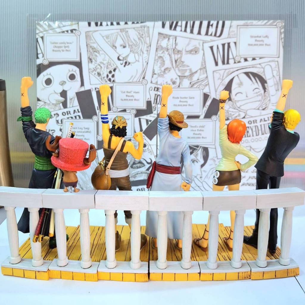 [lot jp] One Piece Figure Dramatic Showcase Alabasta ครบ6ตัว ของแท้ มือ2 สภาพสวยไร้ตำหนิ