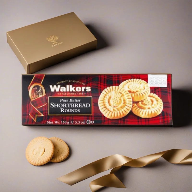 Walkers Shortbread คุกกี้เนยแท้ หอมกลิ่นเนย กรอบนอกนุ่มใน 150g
