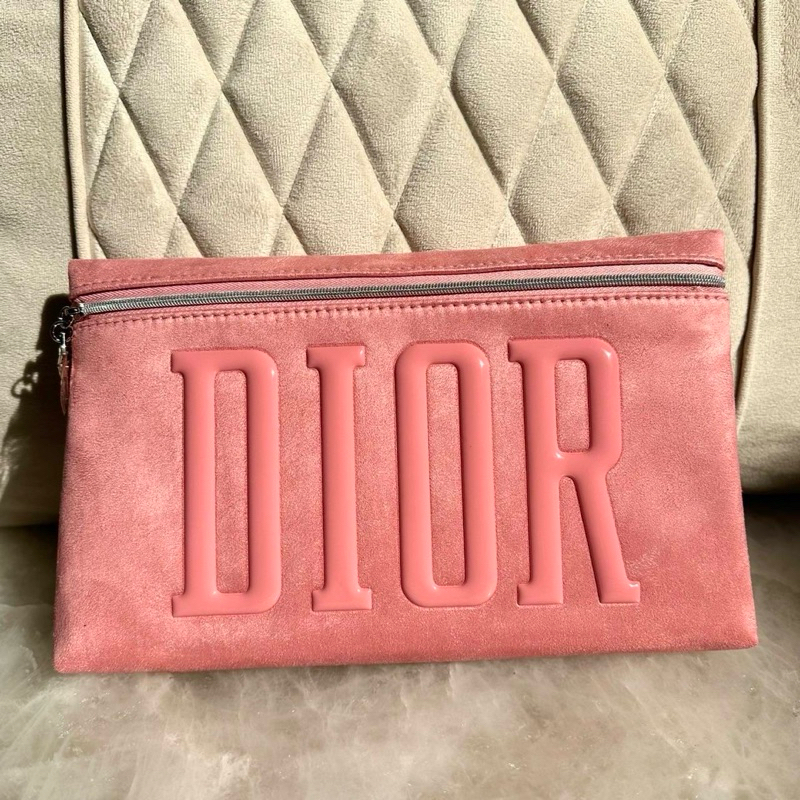 [👛พร้อมส่ง] กระเป๋าเครื่องสำอาง ดิออร์ Dior Pouch Cosmetics ของแท้ 💯% ทรงคลัชท์ ถือออกงานได้เลยค่ะ #