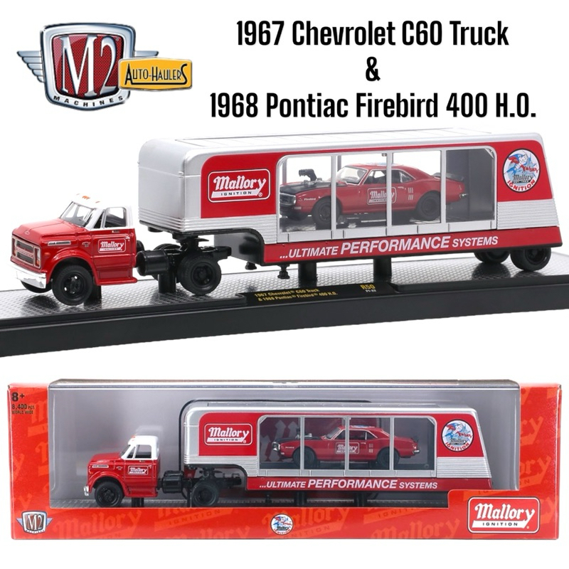 M2 Machines | 1967 Chevrolet C60 Truck & 1968 Pontiac Firebird 400 H.O.