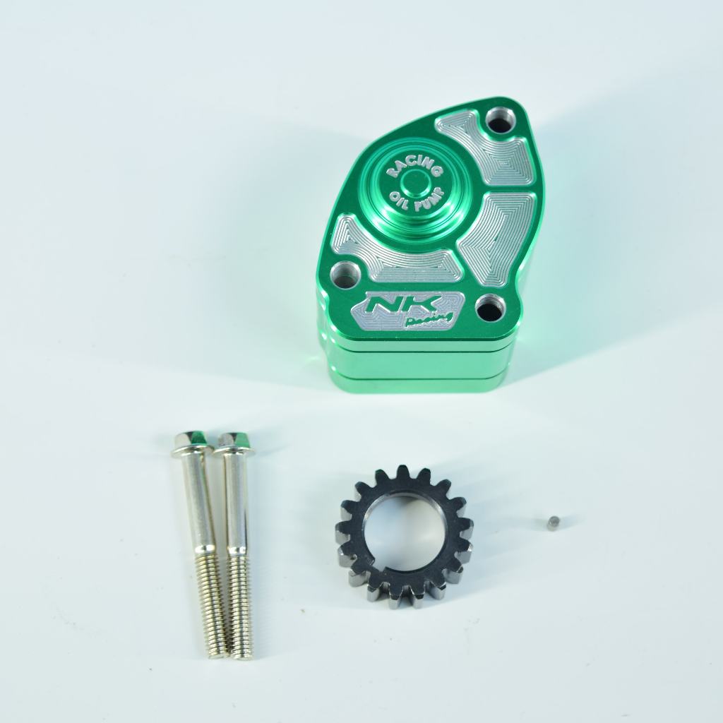 ปั้มน้ำมันเครื่องแต่ง CNC Wave110 (คาร์บูเรเตอร์) NKracing