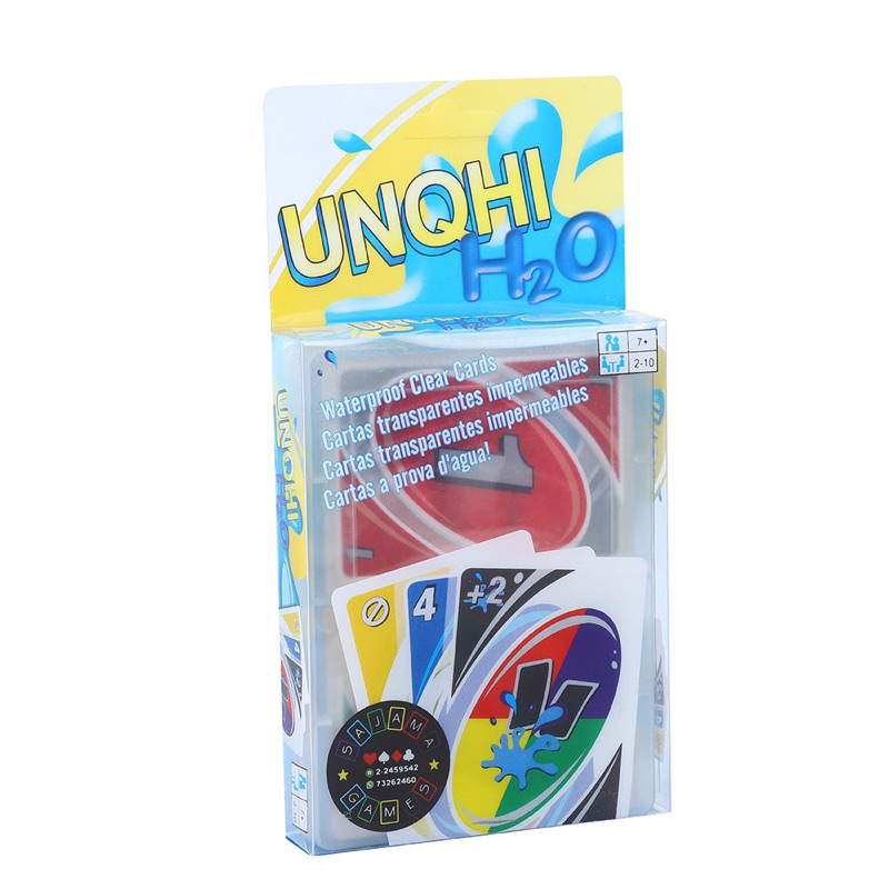 อูโน่ การ์ดอูโน่ UN0 พร้อมส่ง (112ใบ) เล่นได้หลายคน กันน้ำ พร้อมกล่องใส่🫶🏻✨