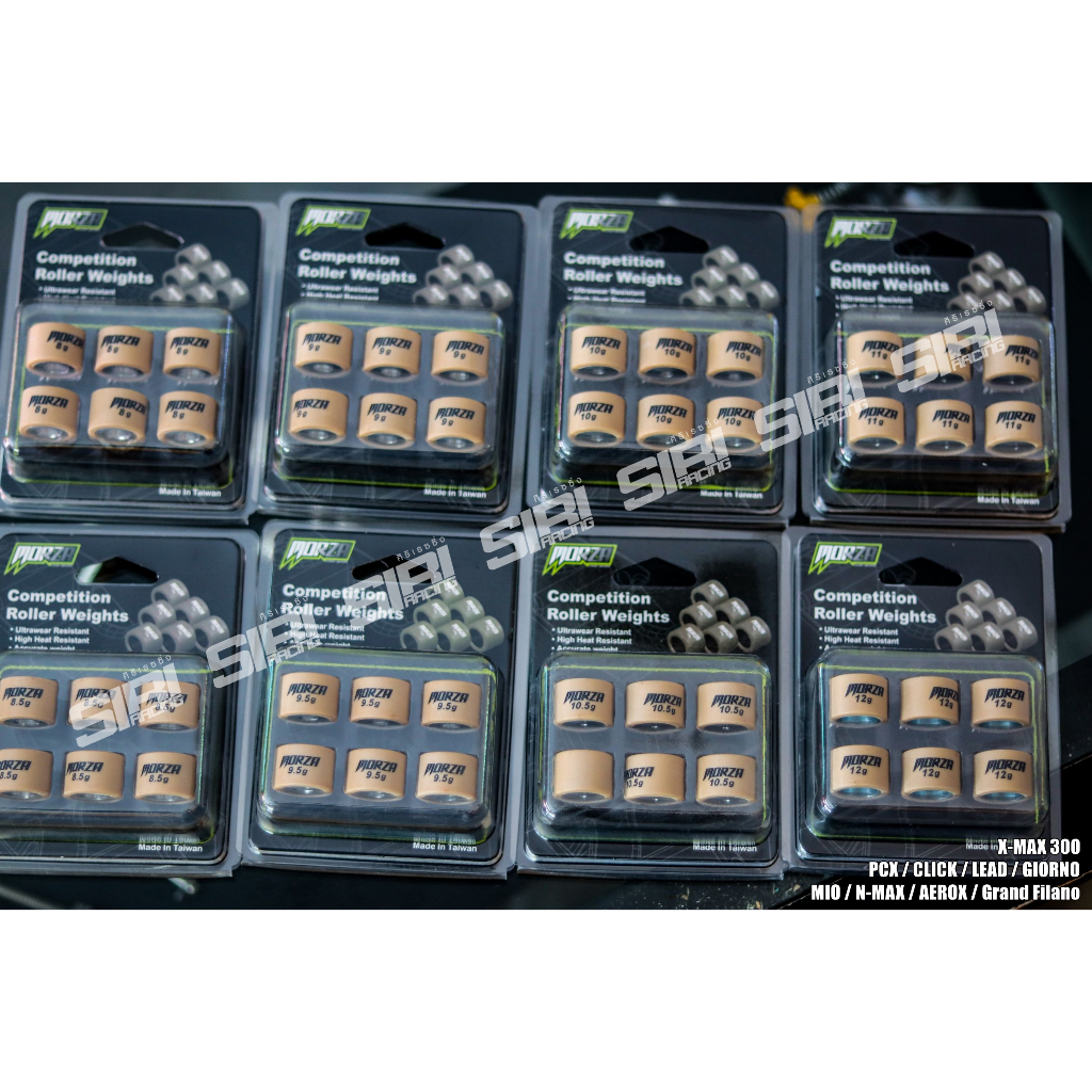 ตุ้มถ่วง MORZA X-MAX 300 (6 เม็ด) (12 กรัม - 19 กรัม)