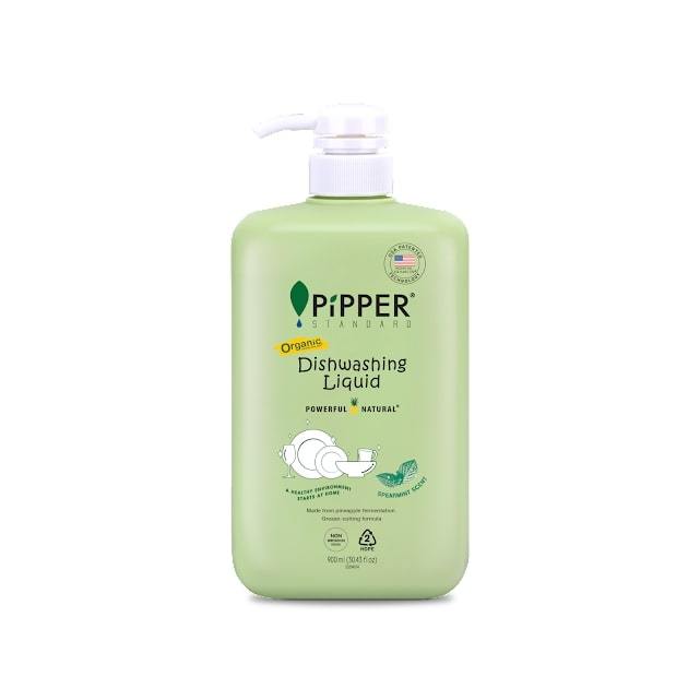 PiPPER STANDARD ผลิตภัณฑ์ล้างจานธรรมชาติกลิ่นกลิ่นสเปียร์มินต์ 900 มล.