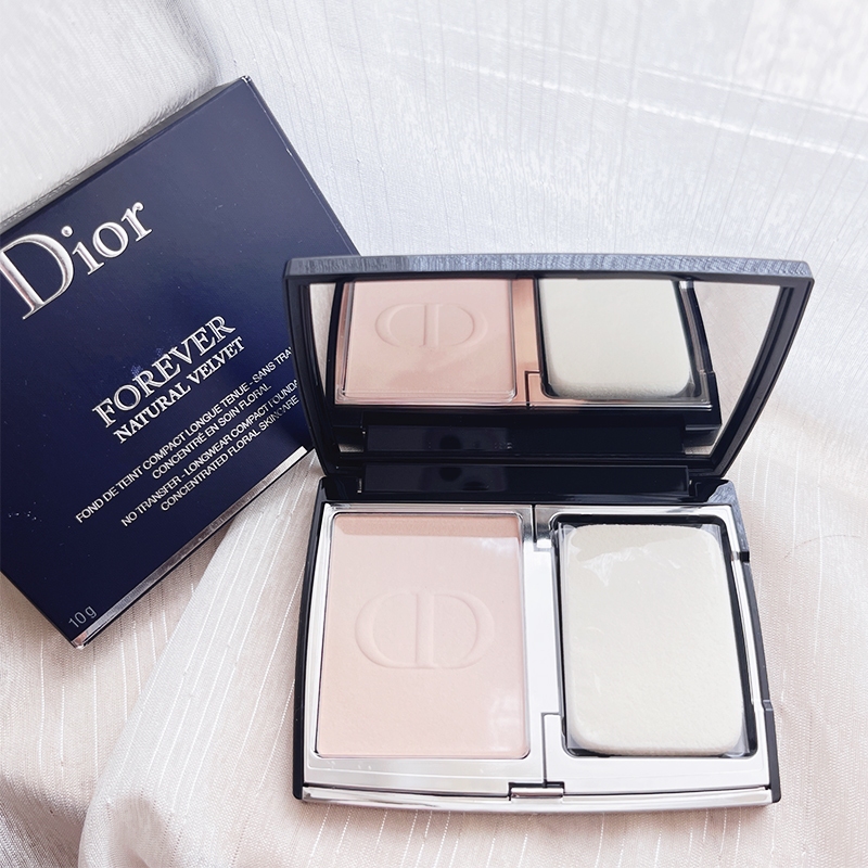 พร้อมส่ง แป้ง Dior Forever Natural Velvet Longwear Compact Foundation 10g