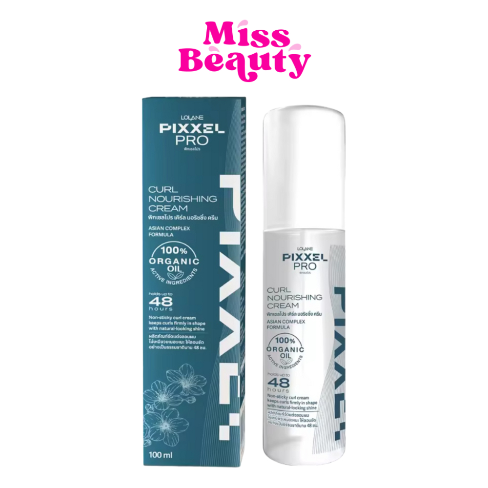 จับลอน โลแลน  พิกเซลโปร เคิร์ล นอริชชิ่ง ครีม  Lolane Pixxel Pro Curl Nourishing Cream 100มล.