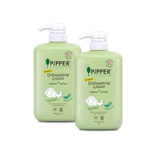 PiPPER STANDARD ผลิตภัณฑ์ล้างจานธรรมชาติกลิ่นกลิ่นสเปียร์มินต์ 900 มล.แพ็คคู่