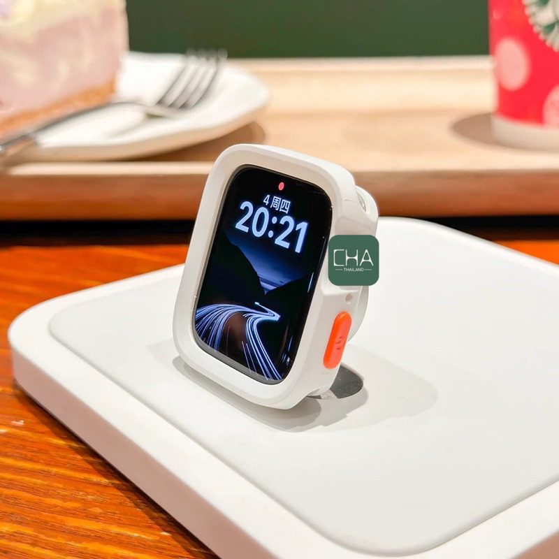 เคสแบบนิ่ม สไตล์มินิมอล สําหรับ Apple watch series 11 10 9 8 Ultra 7 6 SE 5 4 3 ขนาด40/41/44/45/46mm เคสซิลิโคน Armor ราคา ถูกที่สุด ดีลบีเคเค แกลเลอรีภาพที่ 7