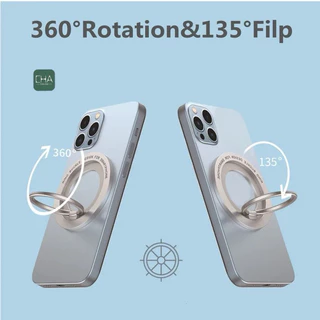 ใหม่ Hdoolink 360° ซ็อกเก็ตแหวนแม่เหล็กติดโทรศัพท์มือถือ สําหรับ iP-hone 17 16 15 14 13 12 Pro Ring-1