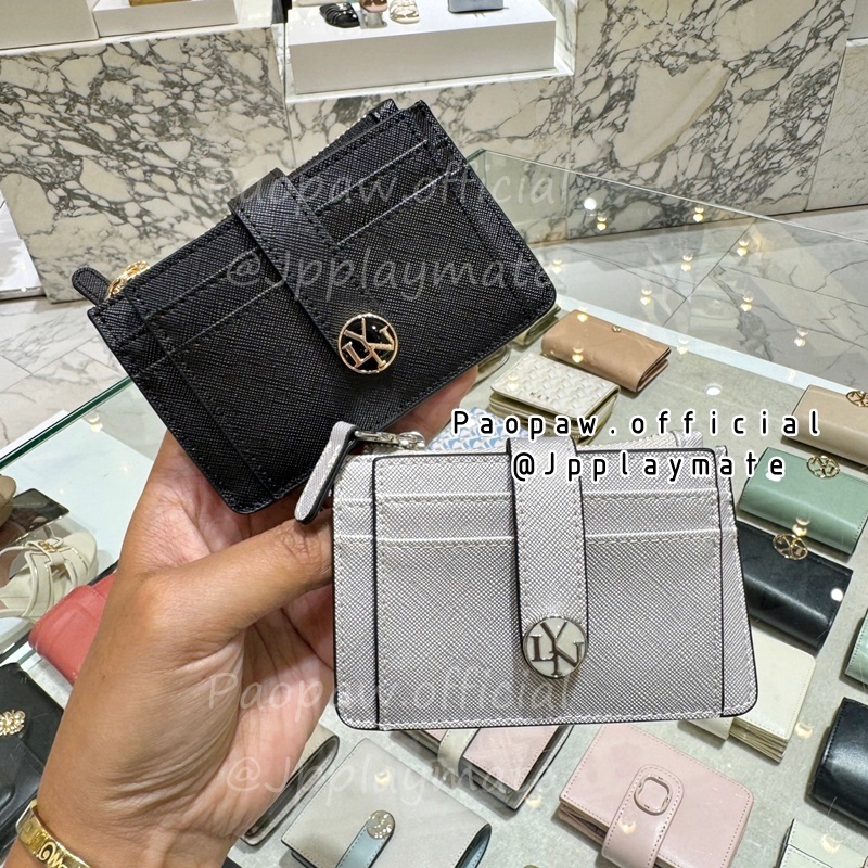 LYN กระเป๋าใส่บัตร รุ่น Tod Zip Card Holder :  LL24SWF002 ชอปแท้ 100% พร้อมถุงผ้า และถุงกระดาษ