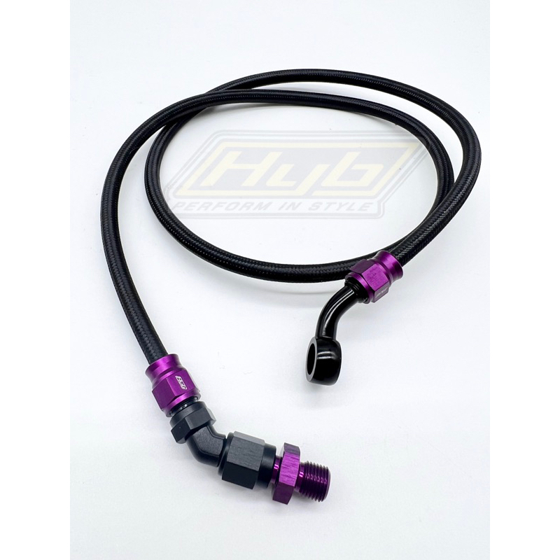 สายเบรคPCX ตัวธรรมดา ไม่มีAbs ล่าง45องศา ใส่4พอต บนโจ HYB