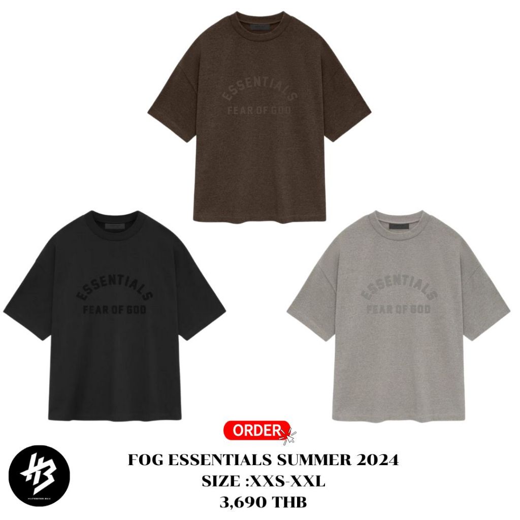 [ของแท้] FOG ESSENTIALS SUMMER 2024 TEE พร้อมส่ง