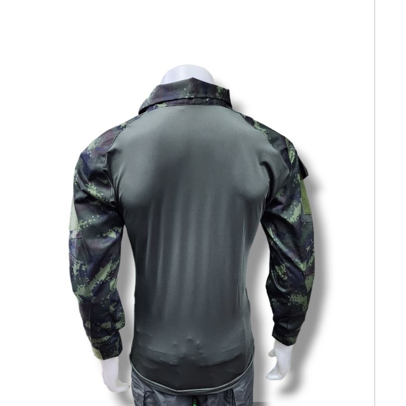 เสื้อคอมแบทเชิต เสื้อCOMBAT ยุทธวิธี เนื้อนาโนเกรดทหาร รูปที่ 7
