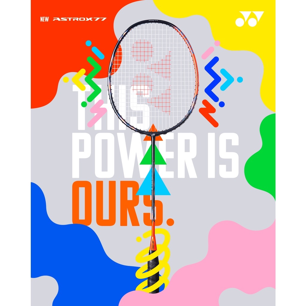 YONEX ASTROX 77 PRO | TOUR | PLAY ไม้แบดมินตัน [แถมเอ็น+กริป+ซอง+ประกันศูนย์ไทย] (โปรดอ่านรายละเอียด
