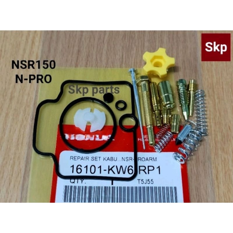 [N-PRO]ชุดซ่อมคาบู ชุดซ่อมคาร์บู คาบุ ใส่รุ่น NSR150, N-PRO, KW6 *สินค้าดีมีคุณภาพ*.