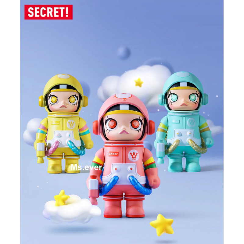 [พร้อมส่ง] Pop Mart Mega Space Collection 100% Space Molly Series 1,2,3 - ตัว Secret & การ์ดพิเศษ