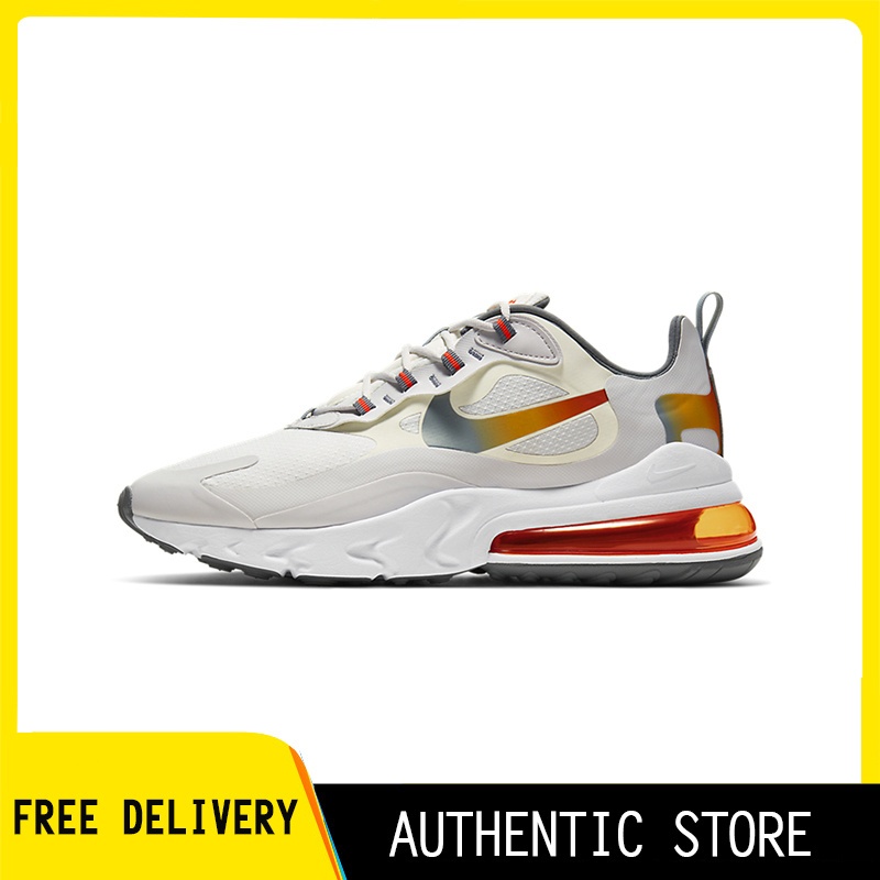 DUTY FREE GOODS Nike Air Max 270 React 'Gradient' Sneakers CD6615 - 100 The Same Style In The Mall