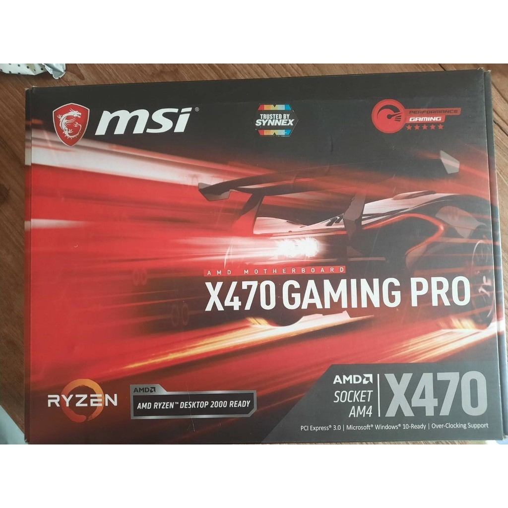 เมนบอร์ด MSI X470 Gaming Pro Mainboard AMD AM4 DDR4