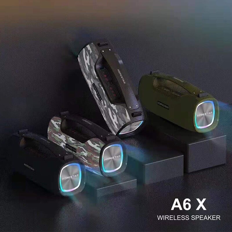 Hopestar A6X ลำโพงบลูทูธ ของแท้ 100%! เป็นที่นิยม/เสียงร็อค/เสียงเบส ได้3โหมด