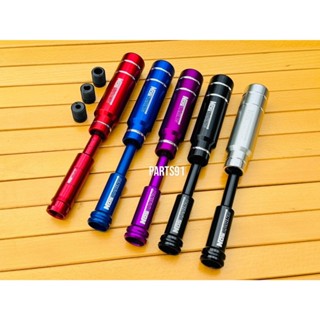 หัวเกียร์ สี+ด้ามต่อ ต่อรวมกันยาว 24cm มีบูชให้ในชุด3ขนาด วุ…