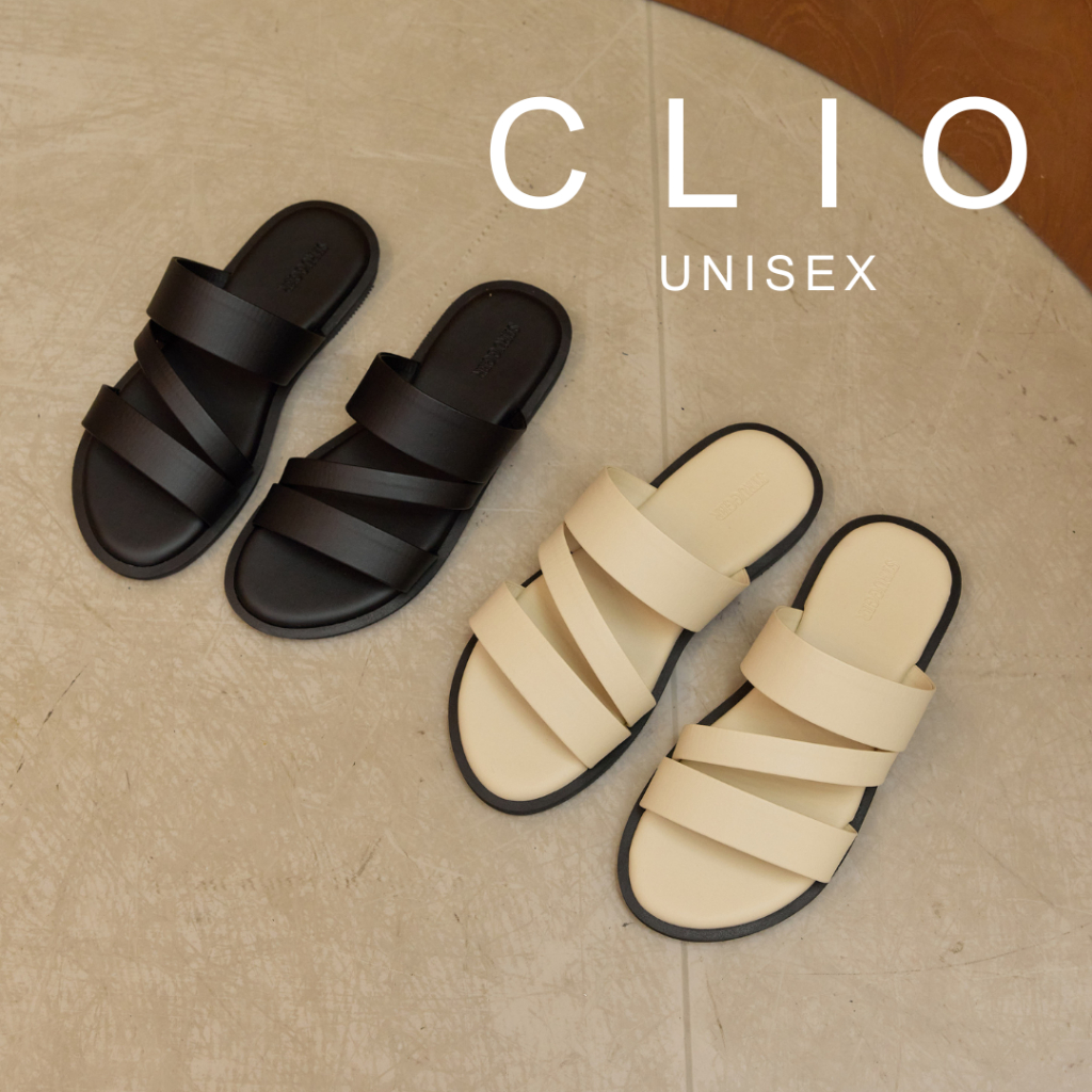🔥 ลด 30% โค้ดคุ้ม CLIO รองเท้าแตะสไตล์ minimal unisex