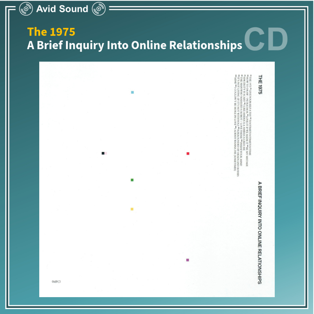 CD แผ่นซีดี The 1975 A Brief Inquiry Into Online Relationships ใหม่ ซีล The 1975 CD