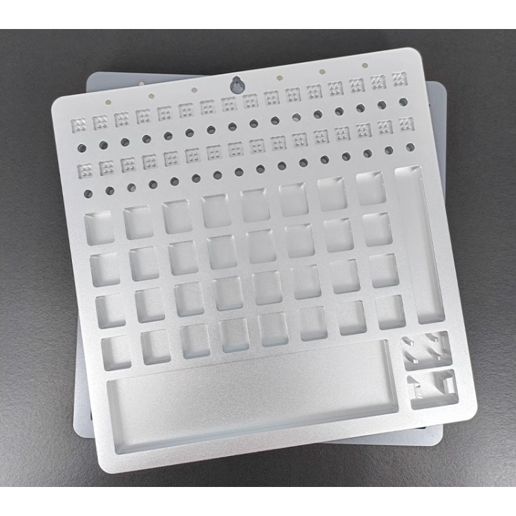 Lube station อะลูมิเนียม ฐานลูปสวิตช์คีย์บอร์ด Mechanical Keyboard Switch และ Stabilizers