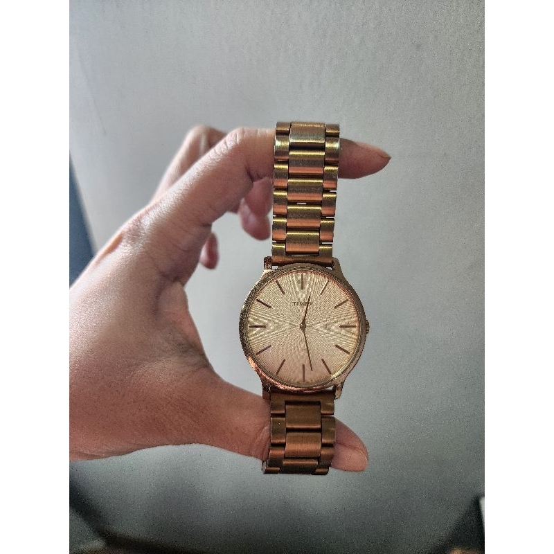 นาฬิกา Timex สี Rose gold