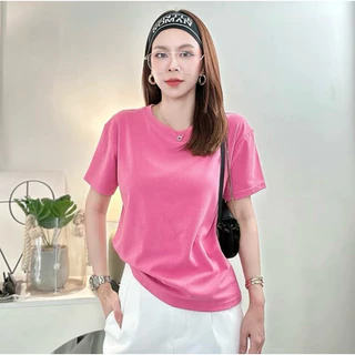 (012ก) พร้อมส่ง*ป้ายDeezyy เสื้อยืดผ้ายูนิโคแขนสั้น Basic ขยายไซร์ใส่สบาย