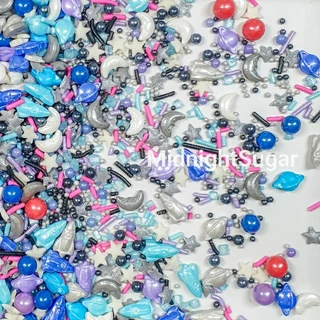 พร้อมส่ง🇹🇭 Sprinkles Mixes [3] น้ำตาลตกแต่งขนม กินได้ อีสเตอร์ ทะเล นางเงือก อวกาศ