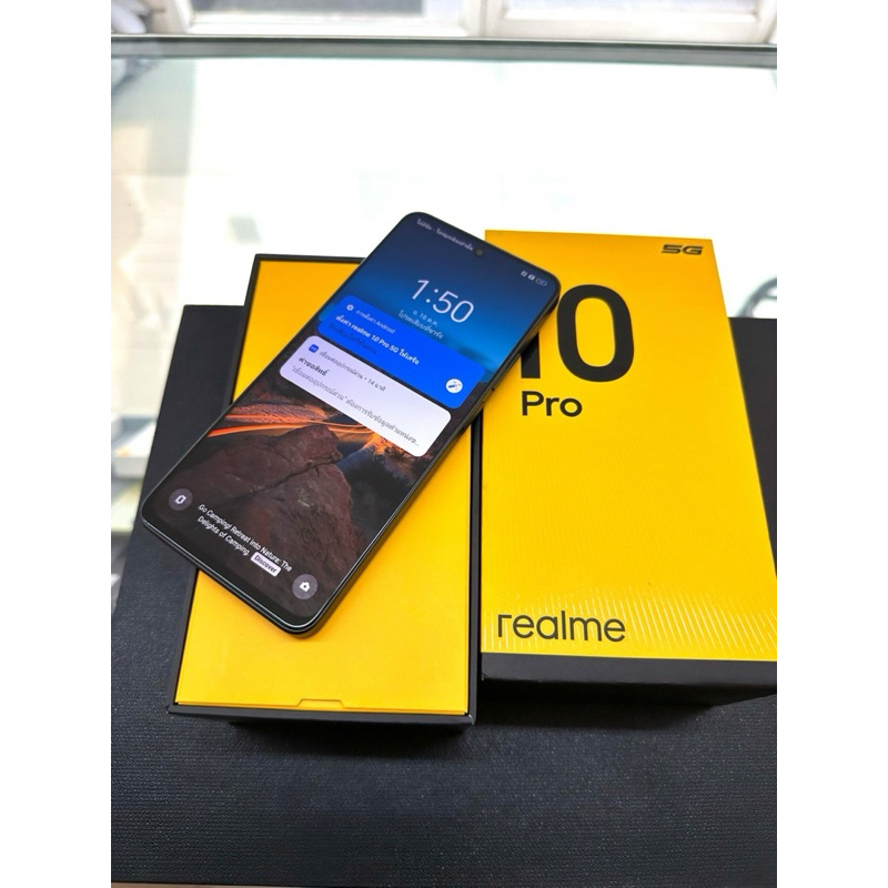 [ส่งไวทันใจ] Realme 10 Pro 5G 8/256GB สีดำ Snap 695(อิมี่: 4334) ( โทรศัพท์มือสอง ศูนย์ไทยแท้)