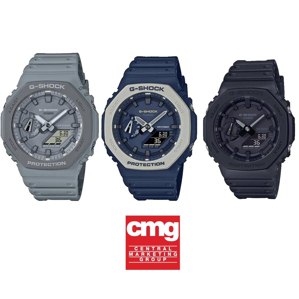 นาฬิกา  Casio G-Shock แท้  รุ่น GA-2100-GA-2110ET สายเรซิ่น กันน้ำลึก 200M ของแท้ 100% รับประกันศูนย