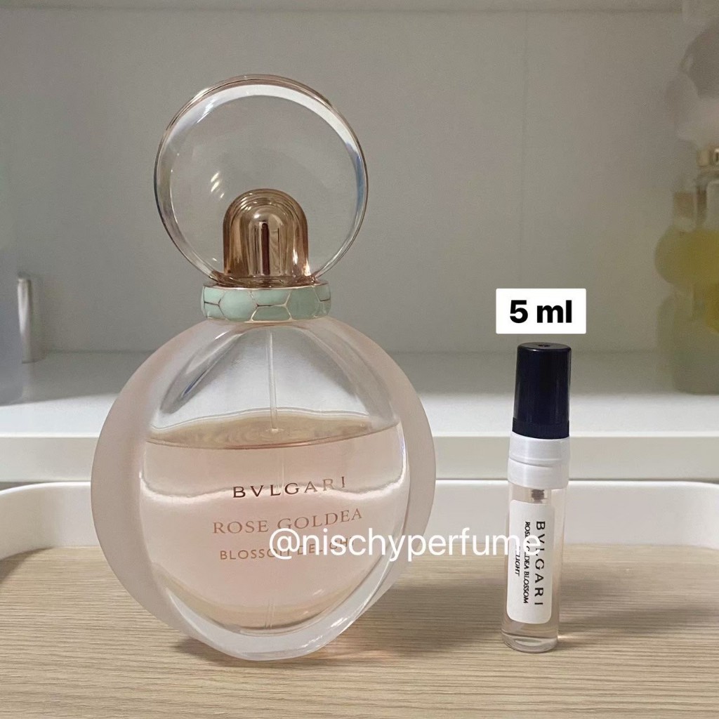 น้ำหอมแท้แบ่งขายBvl Rose Goldea Blossom Deligh EDP แท้%