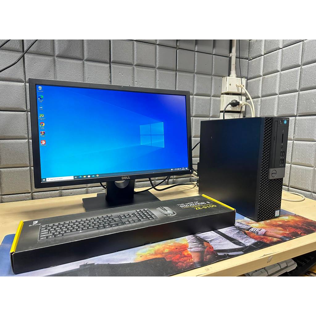 ชุดคอมDell Optiplex5050/Core i5-7500/การ์ดจอR5 M430 2G/ RAMDDR4 8GB/SSHD1TBSSD/M.2/WIFIมือ2