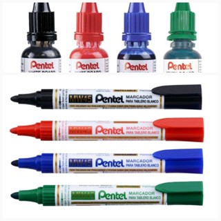 Pentel (เพนเทล) ปากกาไวท์บอร์ด หมึกเติมไวท์บอร์ด MW45
