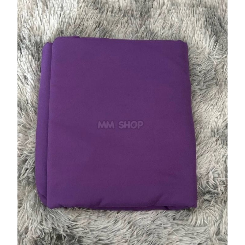 ผ้าปูที่นอนไม่รัดมุม *สีพื้นเรียบ* ขนาด 220*275cm. และ ขนาด 230*275cm. (สินค้าถ่ายจากงานจริง)