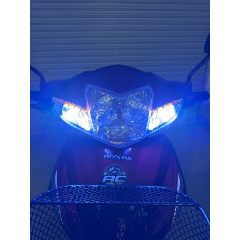 ไฟหรี่-เลี้ยว 1 คู่ (2หลอด) มอเตอร์ไซค์ ขั้วT10 ไฟเลี้ยว+ไฟหรี่ในตัว ไม่ต้องตัดต่อสายไฟ ส่งจากไทย - รูปที่ 2