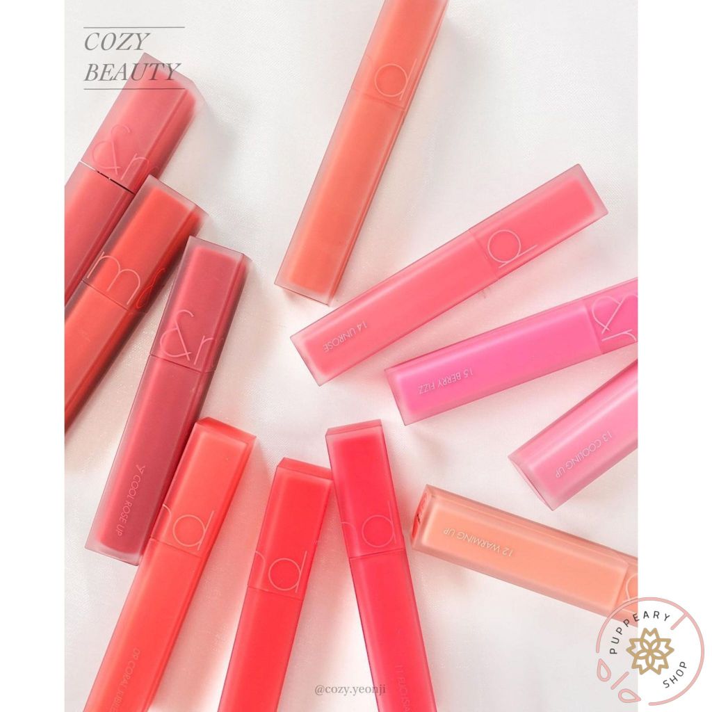 ( แท้/พร้อมส่ง ) ROM&ND BLUR FUDGE TINT ลิปทิ้นท์แมตต์ เบลอฟุ้ง สวยสุด