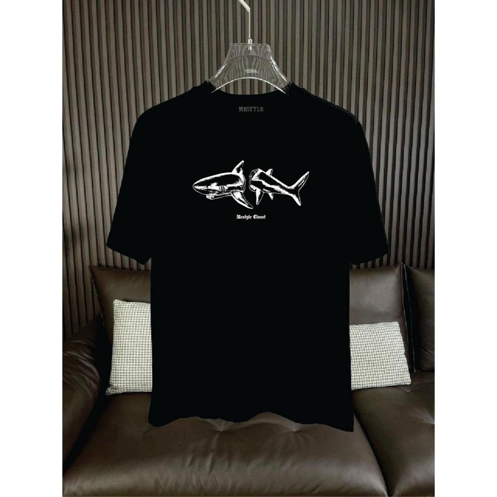เสื้อCotton100% สกรีนแบบดิจิตอล เนื้อผ้าหนานุ่ม A933-แขนสั้น