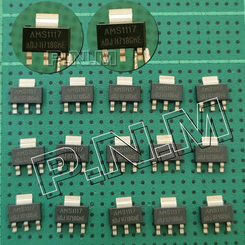 LMS1117-ADJ & LMS1117-5.0 | SOT-223 | ราคาต่อหนึ่งชิ้น💳 พร้อมส่งในไทย🇹🇭