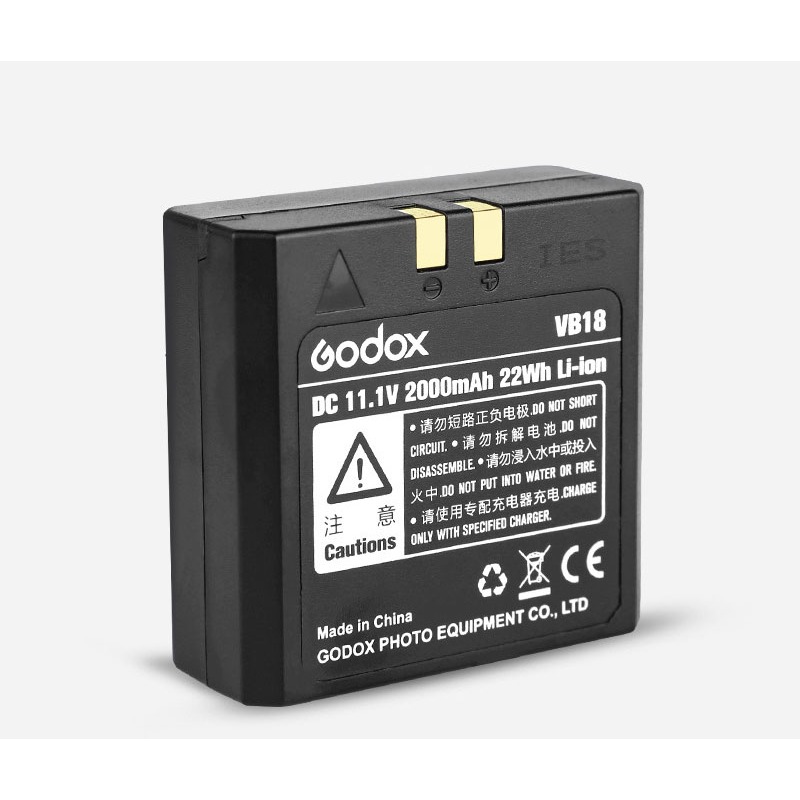 GODOX Battery VB18 for Flash Godox V850 V850II V860 V860II แบตเตอรี่ แฟลช โกด๊อก