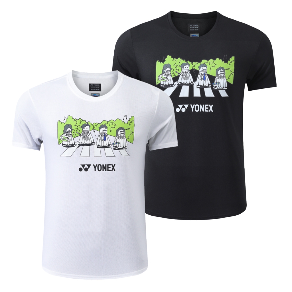 🔥[ส่งจากไทย] เสื้อแบดมินตัน ลายกราฟฟิค รุ่นใหม่ล่าสุด ปี 2024 สินค้าพร้อมส่งจากคลังสินค้าในไทย มีเก็บเงินปลายทาง 🔥