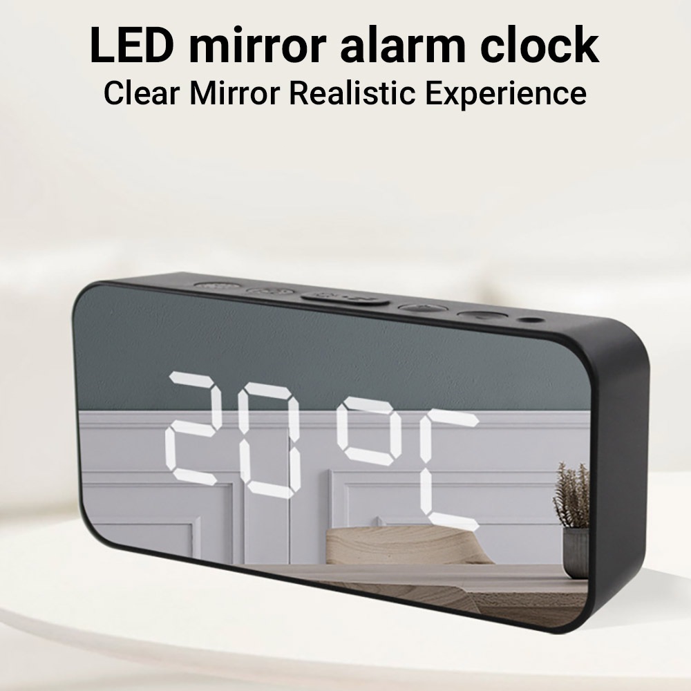 ลำโพงบลูทูธไร้สายขนาดเล็กต้นฉบับ G10, นาฬิกาปลุกสเตอริโอเบส, จอแสดงผล LED, รองรับการ์ด TF, บลูทูธ 5.0, วิทยุพกพา