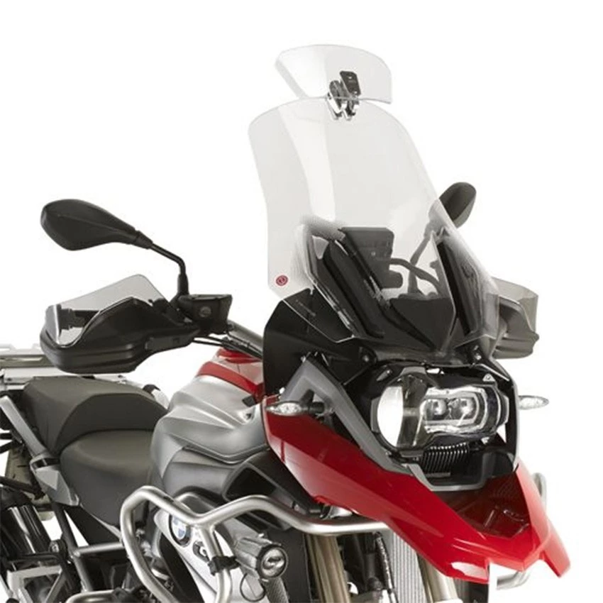ตัวต่อชิวหน้า ปรับระดับได้ Clip on Windshield Motorcycle ทัวริ่ง แบบขาเดียว wind shield thumbnail 6